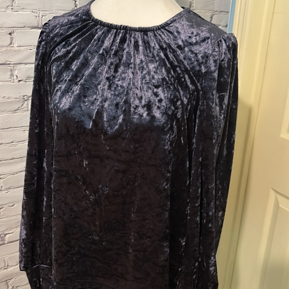 Sandro Velour top - Picture 3 of 7